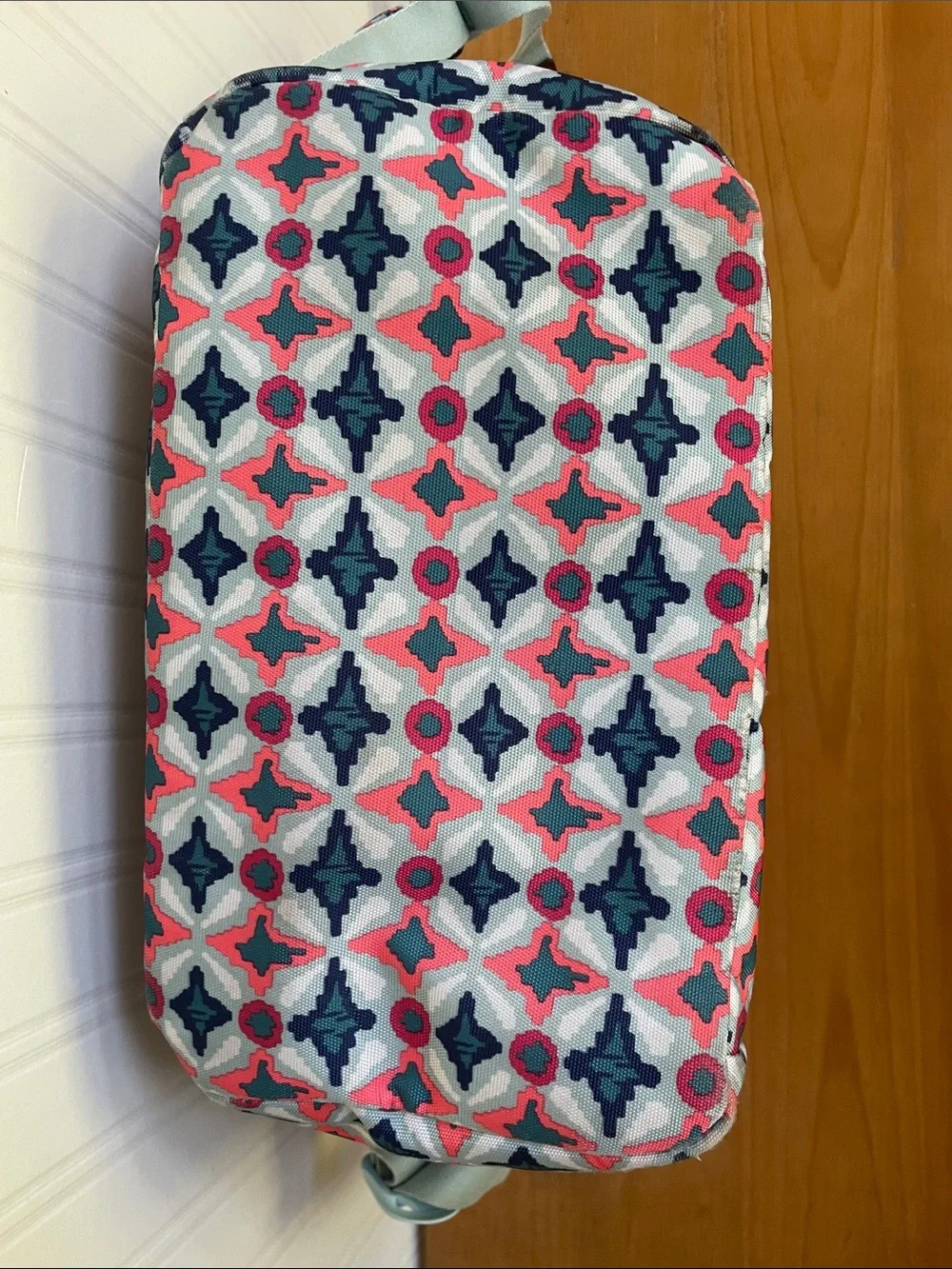 Vera Bradley Water Geo Patterned Backpack retired print